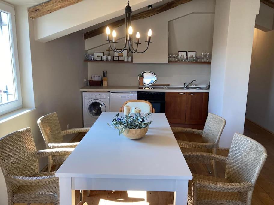 Dachgeschoss-Apartment "Andemi" In Istrien Novigrad Istria Esterno foto